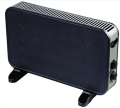 Convector Luxury Hausberg,2 trepte putere,2000 W,termostat,Turbo