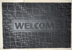Covoras pentru usa 40 x 60 cm, Welcome