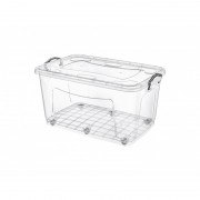 Cutie pentru depozitare incaltaminte 40.5x63x32 cm, roti