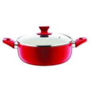 Cratita aluminiu cu capac, 24 cm, 3.5L