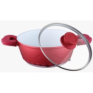 Cratita aluminiu cu interior ceramic,24 cm