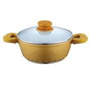 Cratita din aluminiu cu interior ceramic, 20 cm