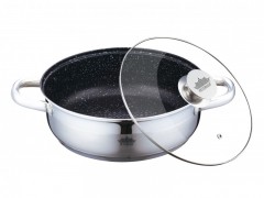 Cratita Peterhof din inox cu invelis granit 5.5 litri, 5 straturi, 28 cm