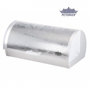 Cutie pentru Paine din Inox Desi Peterhof, Capac plastic transparent