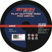 Disc abraziv metal pentru polizor unghiular 180x16mm