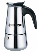 Filtru de cafea manual Ertone 360 ml, Cafea macinata, 9 cesti,inox