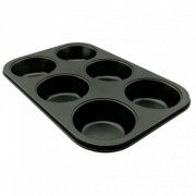 Forma 6 briose teflon,35 x 24 cm