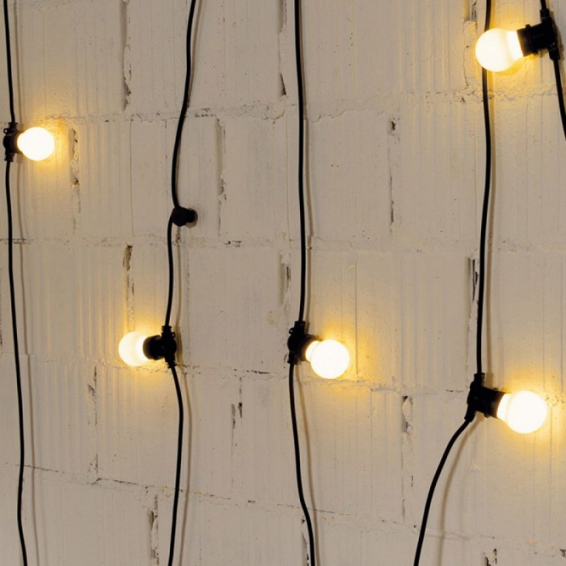 Ghirlanda luminoasa 10 becuri, interconectabil, E27, 10 metri