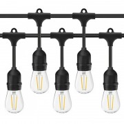 Ghirlanda luminoasa cu pendule,10 becuri, interconectabil, E27, 10 metri