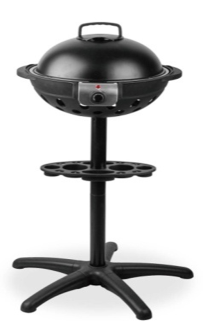 Gratar Electric Hausberg,5 trepte temperatura,Inaltime reglabila,1600W