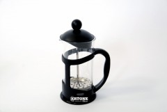 Infuzor ceai si cafea Ertone, 600 ml, sticla, inox