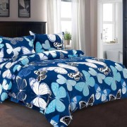 Lenjerie de pat Cocolino,4 piese,2 persoane,blue
