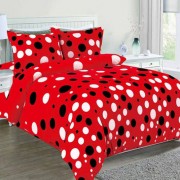 Lenjerie de pat Cocolino,4 piese,2 persoane,buline