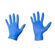 Manusi unica folosinta Nitrylex din nitril,100 buc, albastru, XL, nepudrate