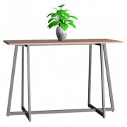 Masa din metal si PAL,120x70x76 cm