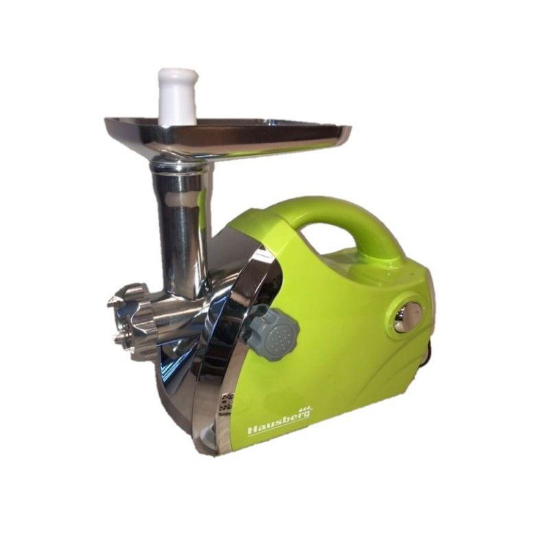 Masina Electrica Tocat Carne Hausberg,3 Site,accesoriu carnati,1 Kg/min, 1800 W