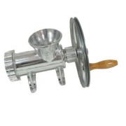 Masina tocat carne nr.32 aluminiu roata,utilizare manuala sau motor electric