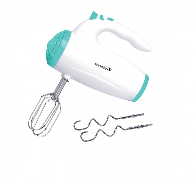 Mixer mana Hausberg cu 5 trepte viteza si functie turbo,300 W