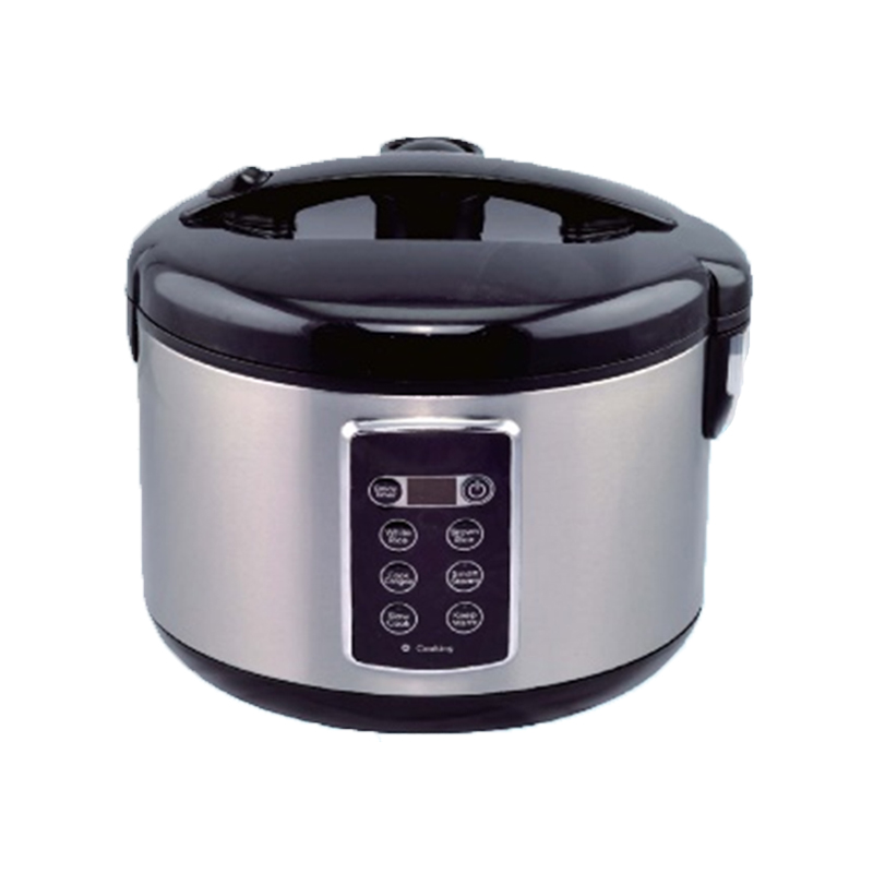 Oala Electrica Hauseberg cu Control Digital,700 W, programe gatit, Inox,1.8 Litri