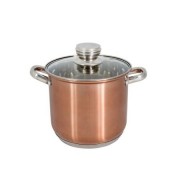 Oala Grunberg, 28 cm, 14 L, Capac sticla
