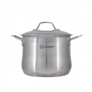 Oala Grunberg, 32 cm, 19.50 L , Capac, Inox