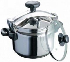 Oala sub presiune din inox ,6 L,inductie