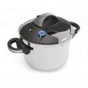 Oala sub presiune Zilan,inox,manere pliabile,6L