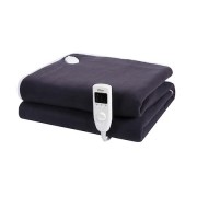 Patura cu incalzire electrica,150X80 cm, 60 W, Temporizator,1 persoana