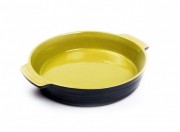 Platou rotund din ceramica pentru copt