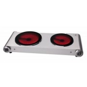 Plita Vitroceramica Hausberg cu 2 arzatoare, 2600 W, 8 trepte