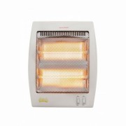 Radiator cu halogen Victronic, 1000 W, 2 trepte de putere, 2 elemente de incalzire, Alb