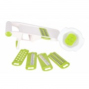 Razatoare multifunctionala pentru fructe si legume, 5 accesorii