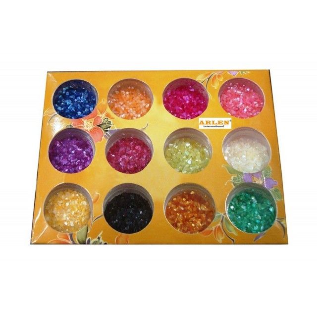 Scoica Pisata set 12 bucati - Nail Art - Unghii False