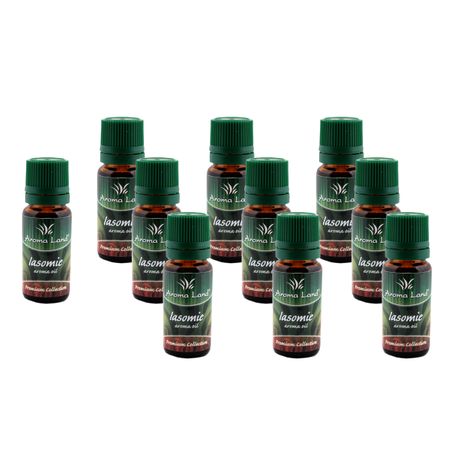 Set 10 Uleiuri parfumate aromaterapie Iasomie,10 ml