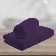 Set 2 Prosoape Greek Border 100% bumbac,550gr/m2,fir dublu,mov