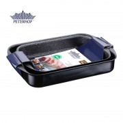 Set 2 Tavi Aluminiu cu Strat Ceramica Marmorata Peterhof, 35 si 40 cm