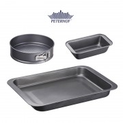 Set 3 Tavi pentru Copt din Oţel Carbon Peterhof