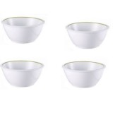 Set 4 boluri din portelan Vabene, 16 cm, 0.5 L