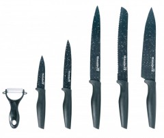 Set 5 cutite ceramice Hausberg cu lama din Otel inoxidabil, 6 piese