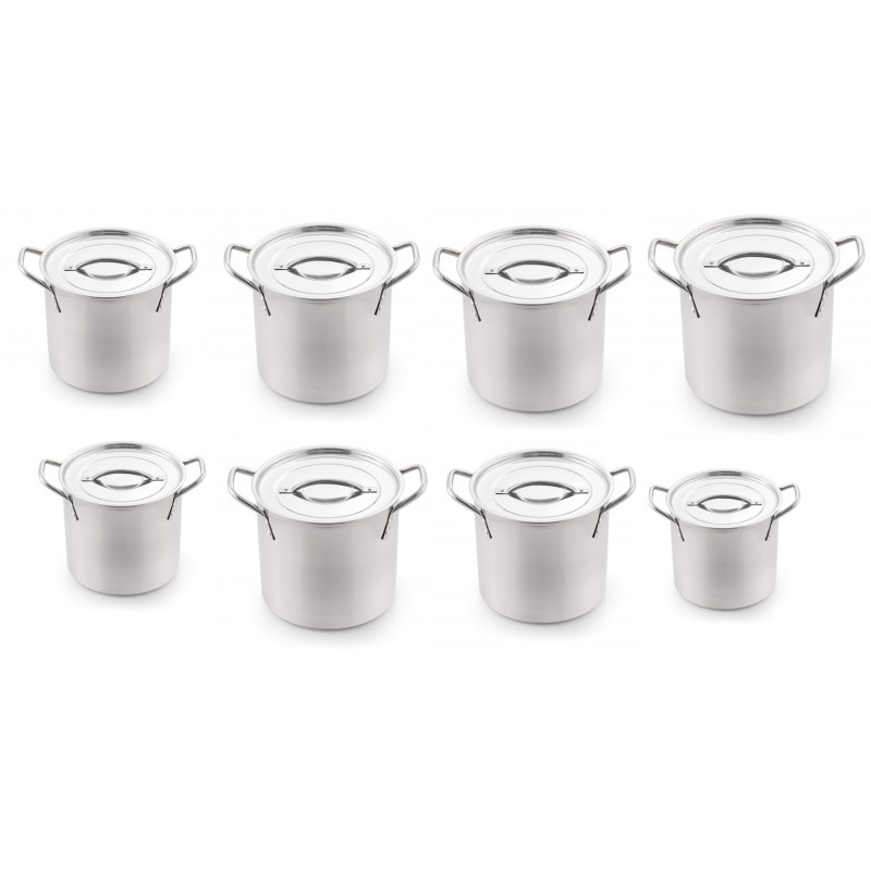 efficiently sake Surprised Set 8 oale inox cu capac din sticla,4,5,5.5,7,8.5,10,11.5, 13 Litri - Market 365 efficiently sake Surprised Set 8 oale inox cu capac din sticla,4,5,5.5,7,8.5,10,11.5, 13 Litri - Market 365
