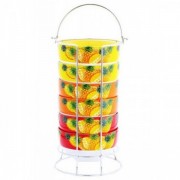 Set boluri musli din ceramica,7 piese