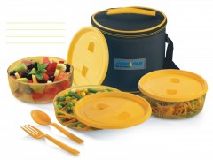 Set caserole termos cu geanta termica,6 piese