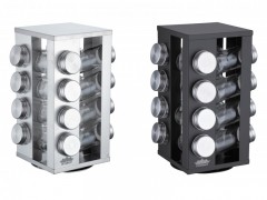 Set condimente 17 piese Tempero Peterhof, 4 nivele, suport rotativ