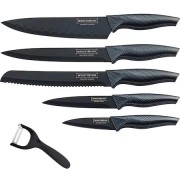 Set cutite cu maner din carbon,6 piese