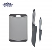 Set cutite din inox si lama acoperita cu teflon