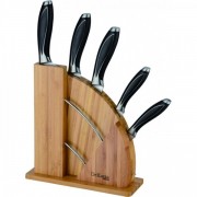 Set 5 cutite inox Premium+suport