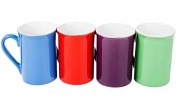 Set de cani, 4 piese,300 ml