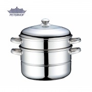 Set Oale Inox Gatit la Aburi Kalio Peterhof, 7 Litri, 26 cm, 4 piese