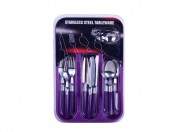 Set tacamuri inox, 24 piese