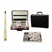 Set tacamuri din inox 12 persoane,72 piese, Diplomat Silver Zillinger Leona